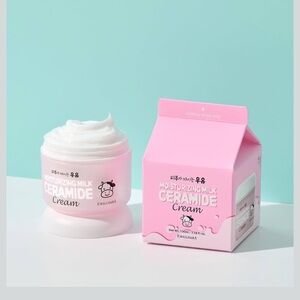 Moisturizing Milk Ceramide Cream Korean Skincare 3.8 oz